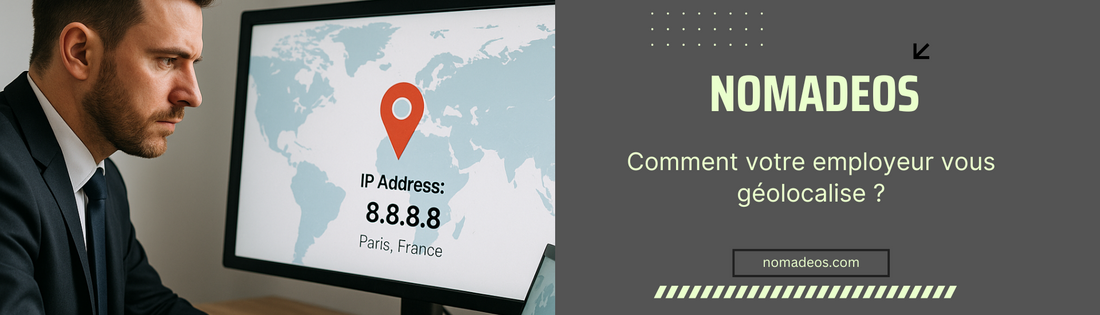 Comment votre employeur peut vous géolocaliser via votre ordinateur professionnel ?